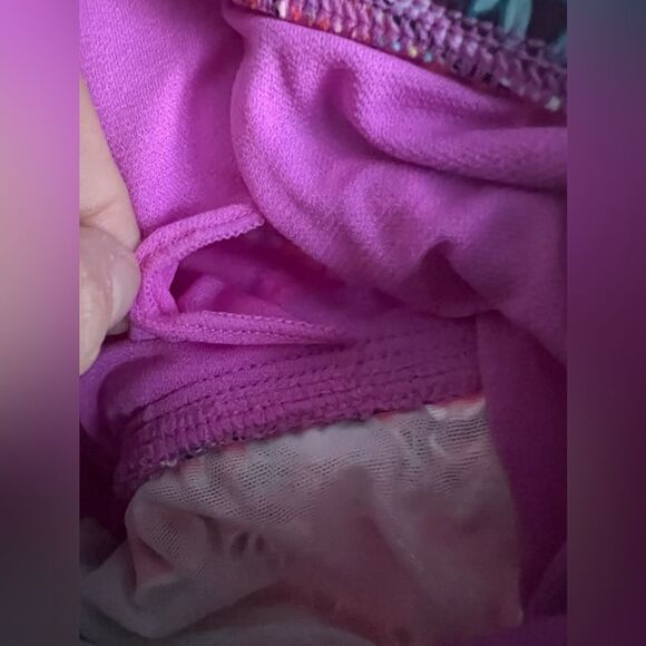 Kenneth Cole One Piece Swimsuit Size 2X Plus Size High Neck Halter Multi NEW - Picture 2 of 10